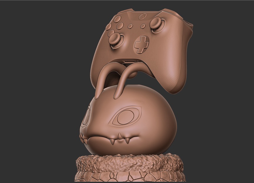 KOROMON CONTROLLER XBOX-PS4-PS5 STAND 3D print model_3