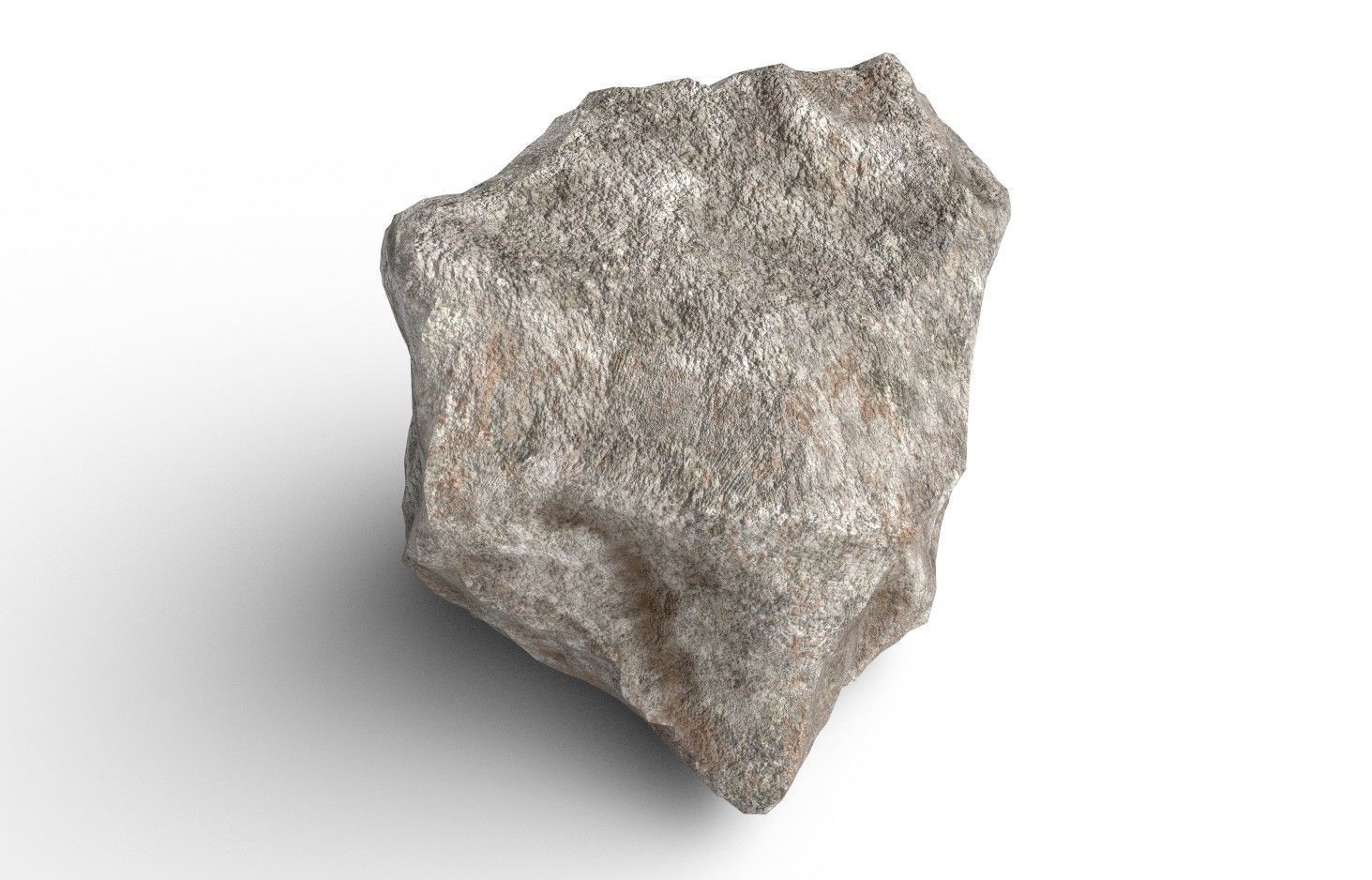 Rock Model 11 Low-poly 3D model_8