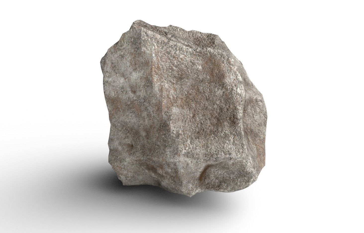 Rock Model 11 Low-poly 3D model_2