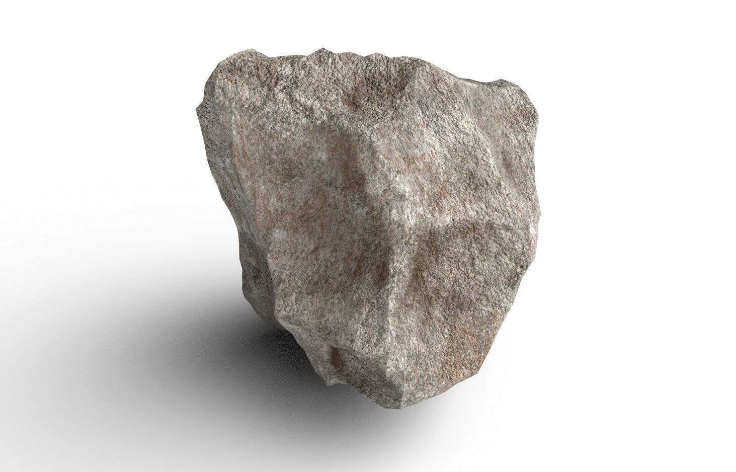 Rock Model 11 Low-poly 3D model_3
