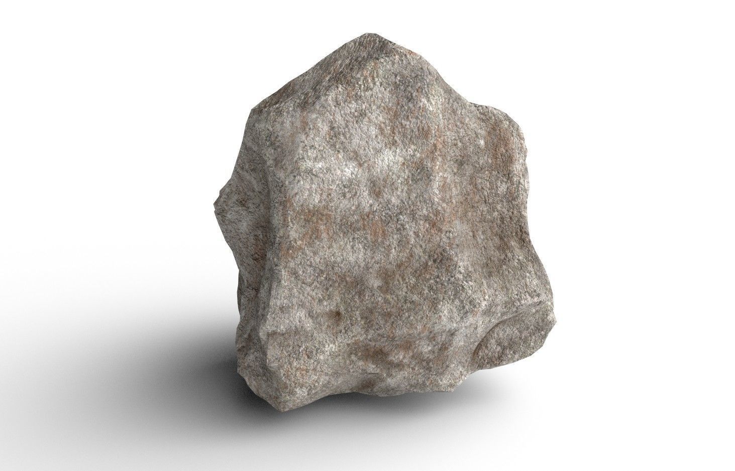 Rock Model 11 Low-poly 3D model_1