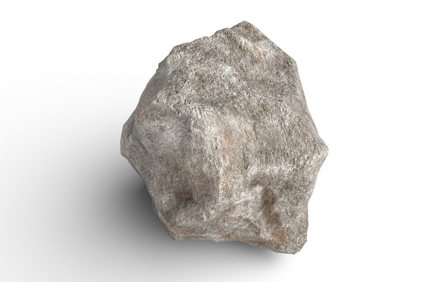 Rock Model 11 Low-poly 3D model_7
