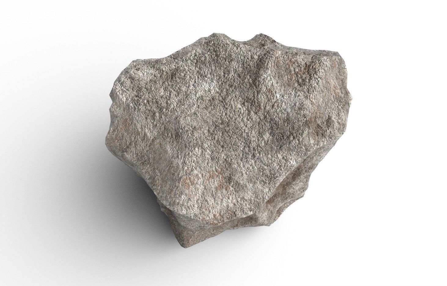 Rock Model 11 Low-poly 3D model_9