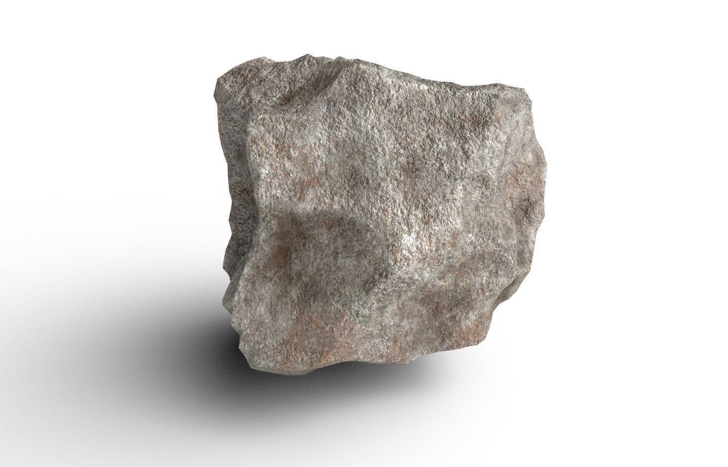 Rock Model 11 Low-poly 3D model_4