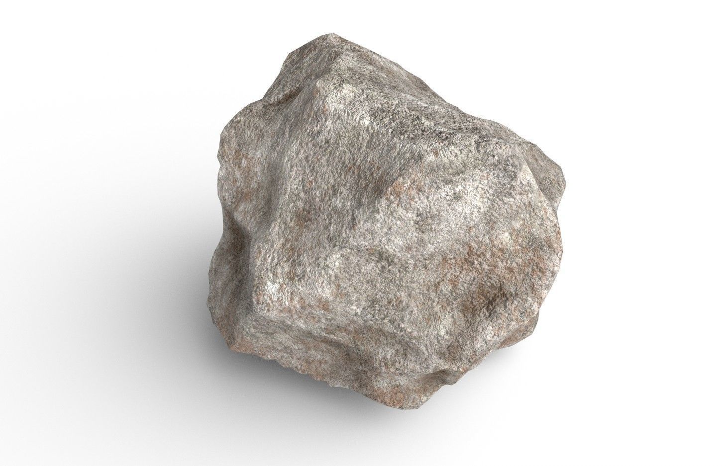Rock Model 11 Low-poly 3D model_6