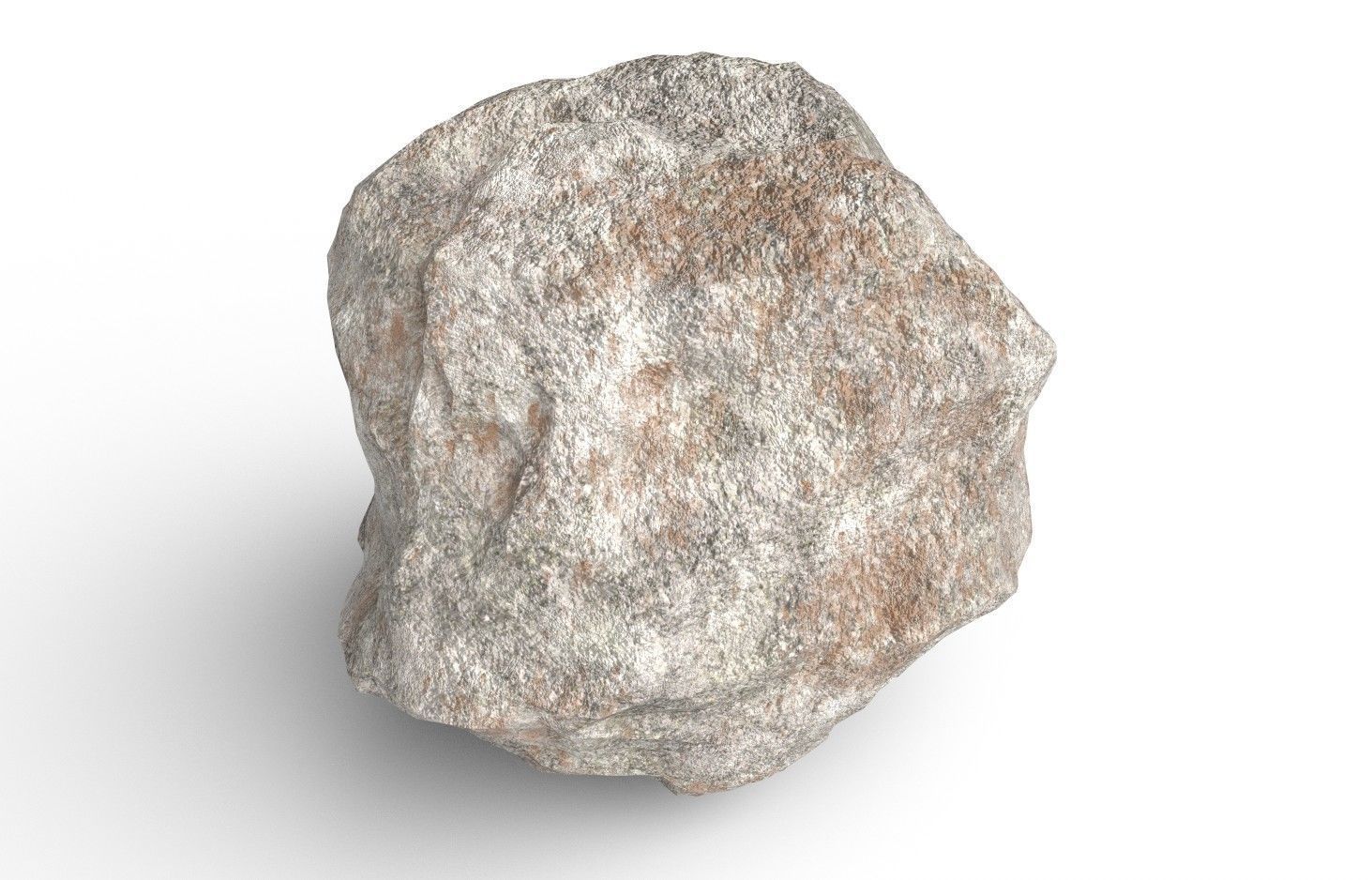 Rock  Model 13 Low-poly 3D model_2