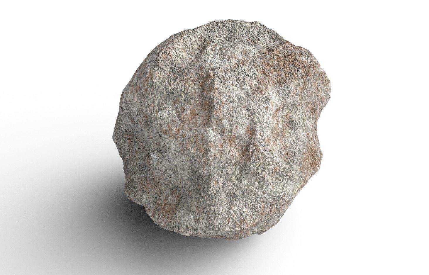 Rock  Model 13 Low-poly 3D model_1