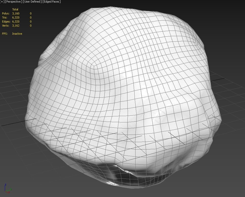 Rock  Model 13 Low-poly 3D model_10