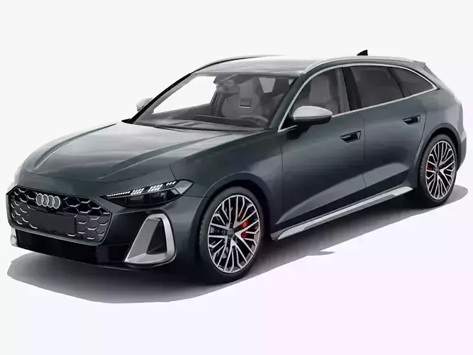 Audi S5 and A5 S-line Avant 2025 with interior