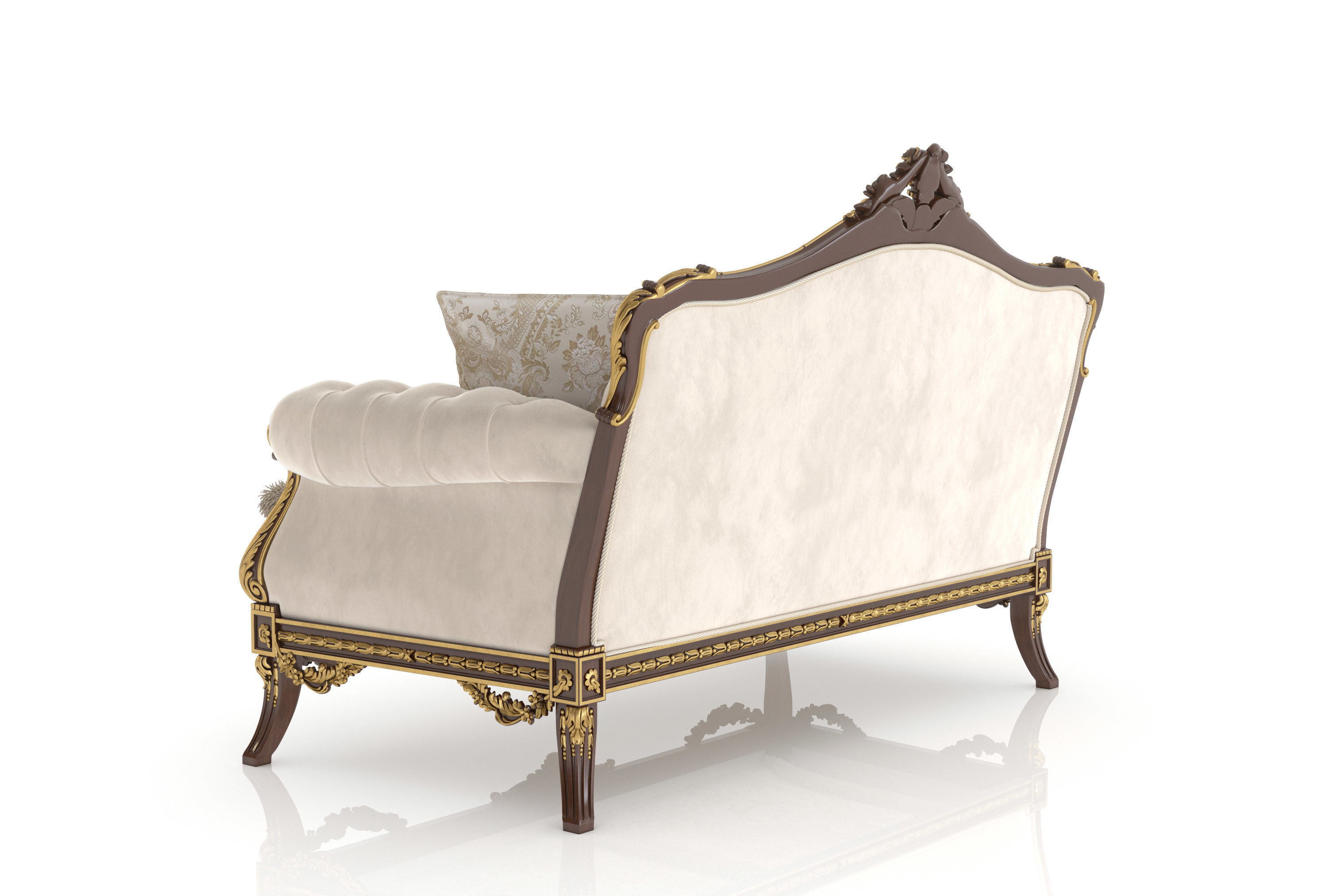 Blossom loveseat by Modenese 3D model_1