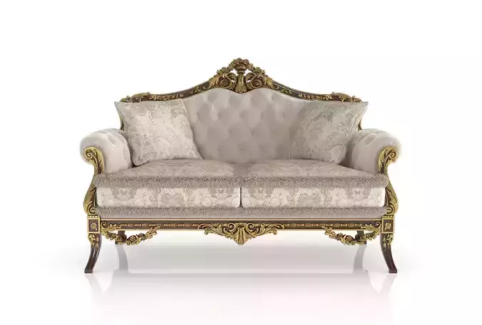 Blossom loveseat by Modenese 3D model