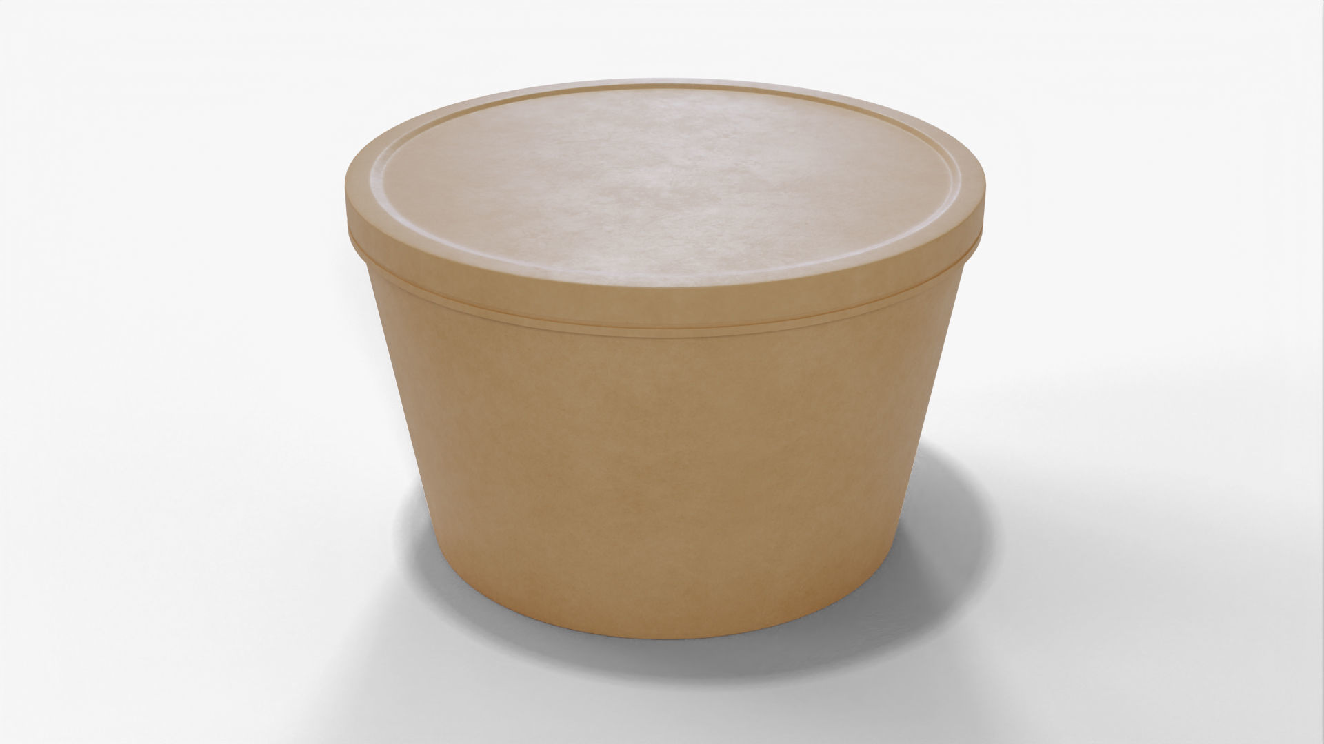 Paper Soup Cup - 32oz 3D model_5