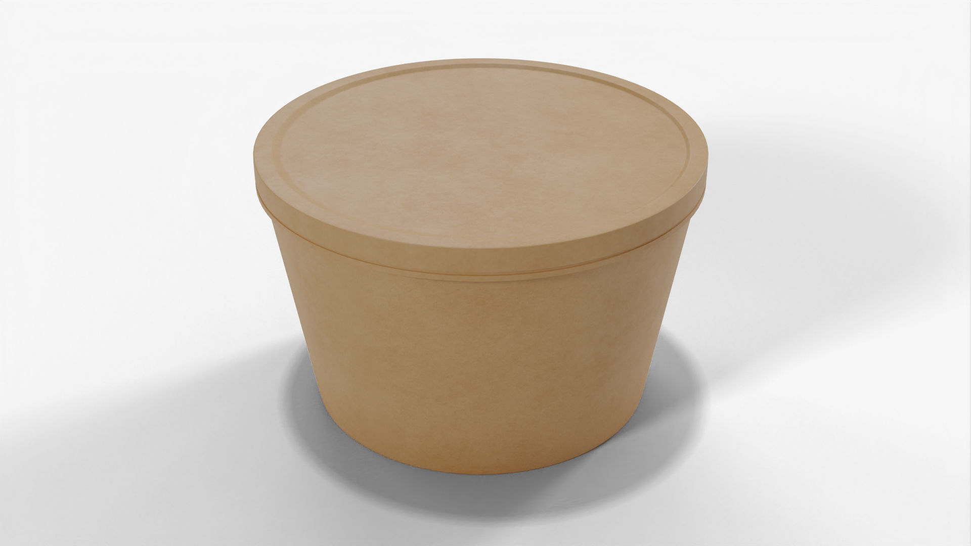 Paper Soup Cup - 32oz 3D model_4