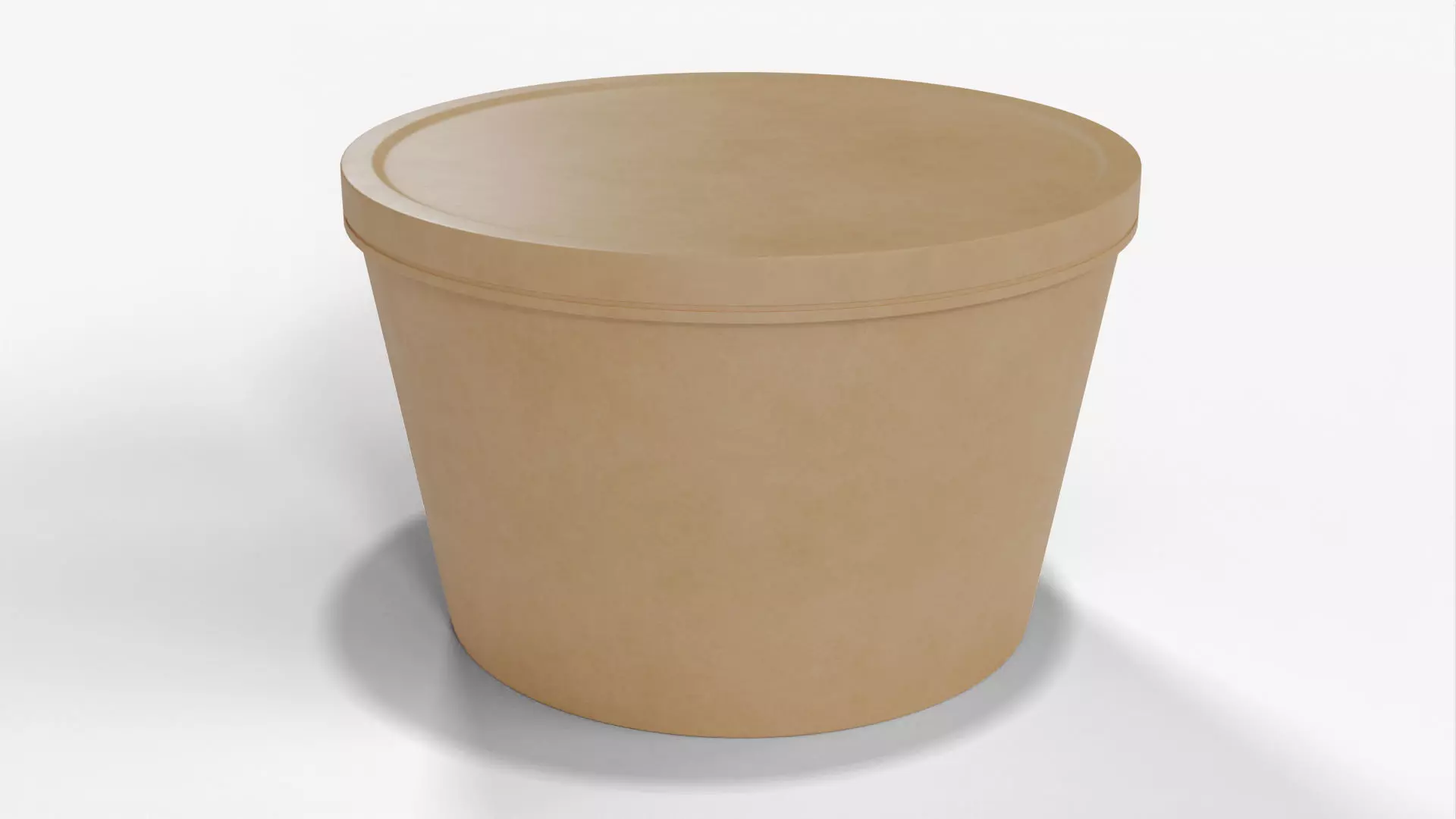 Paper Soup Cup - 32oz 3D model_0