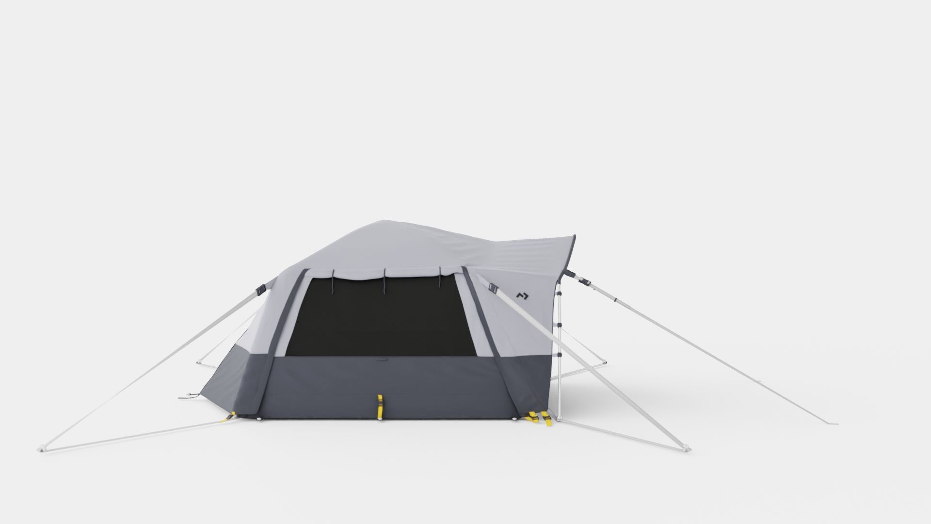 Camping Tent Low-poly 3D model_2
