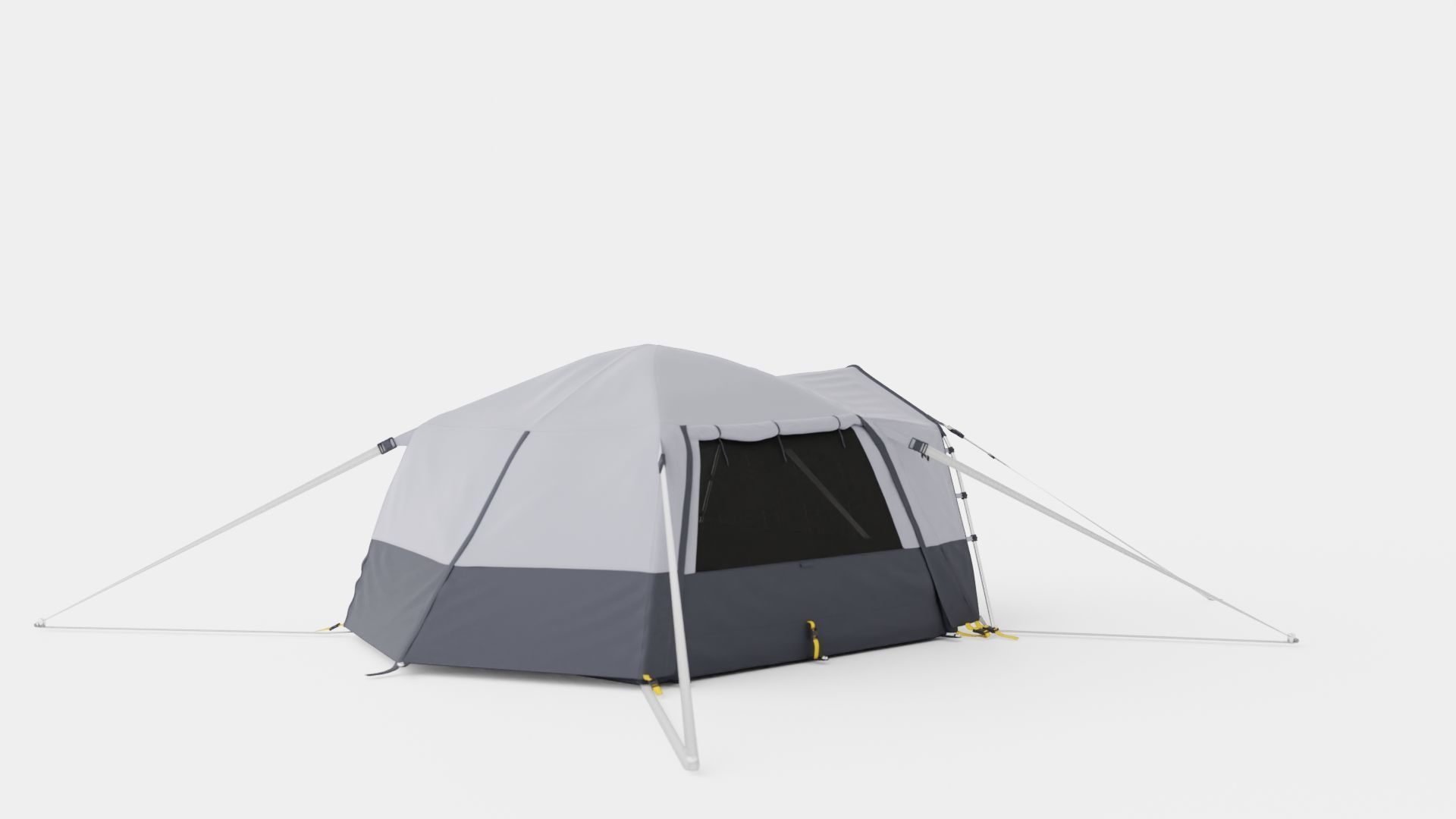 Camping Tent Low-poly 3D model_3