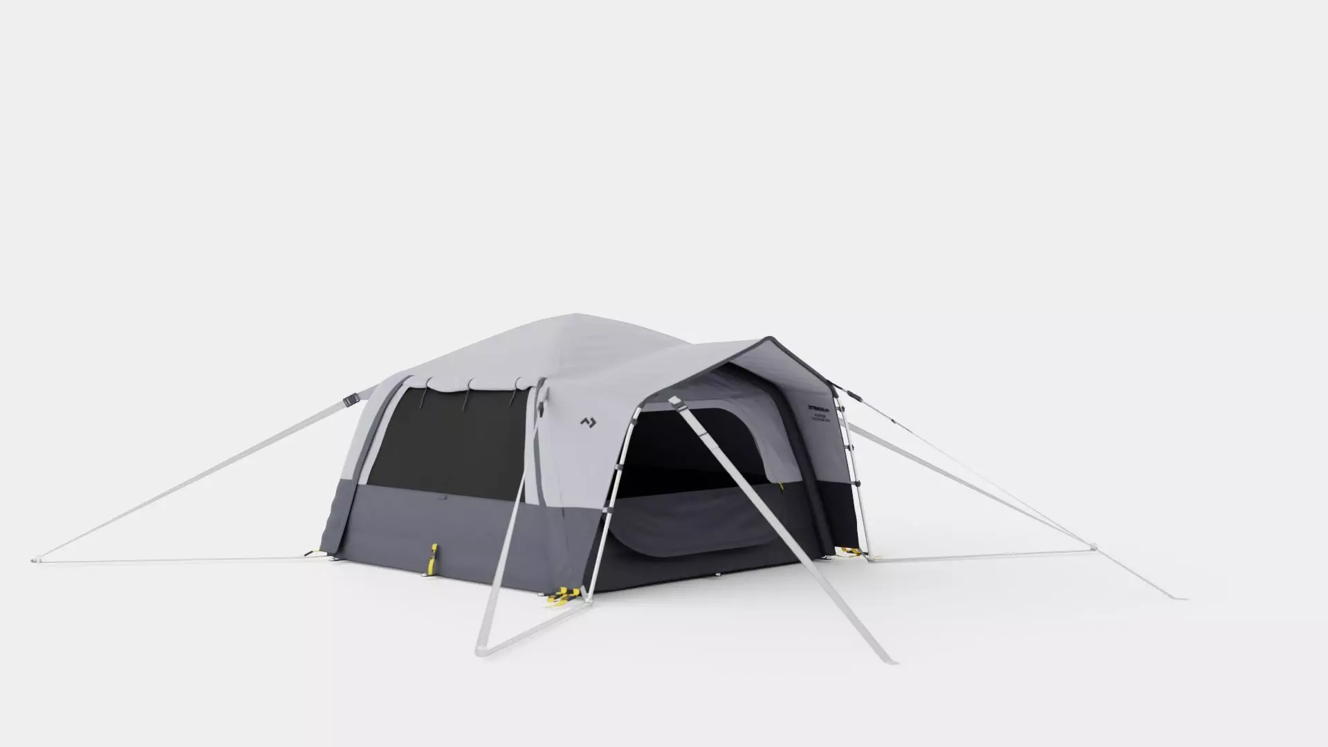 Camping Tent Low-poly 3D model_0