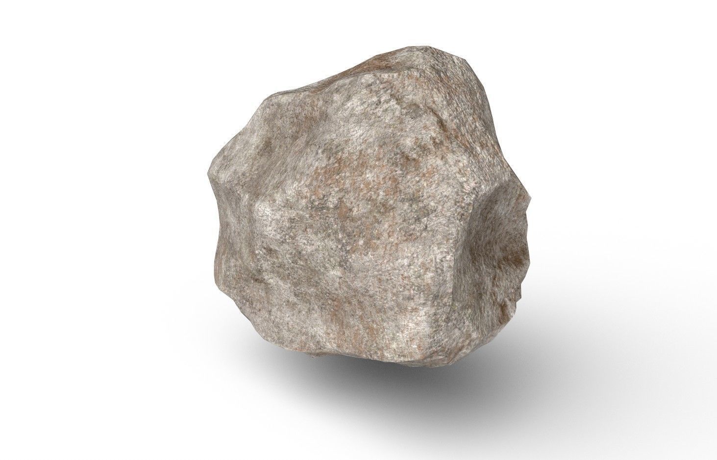 Rock Model 16 Low-poly 3D model_4