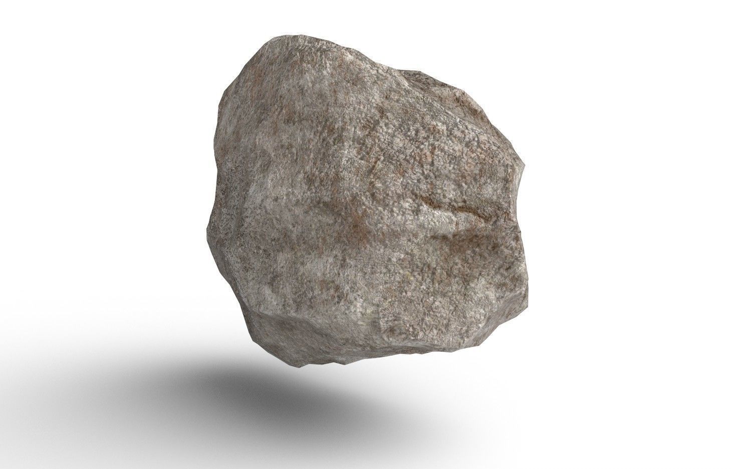 Rock Model 16 Low-poly 3D model_1