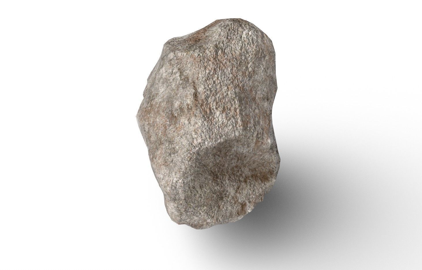 Rock Model 16 Low-poly 3D model_5