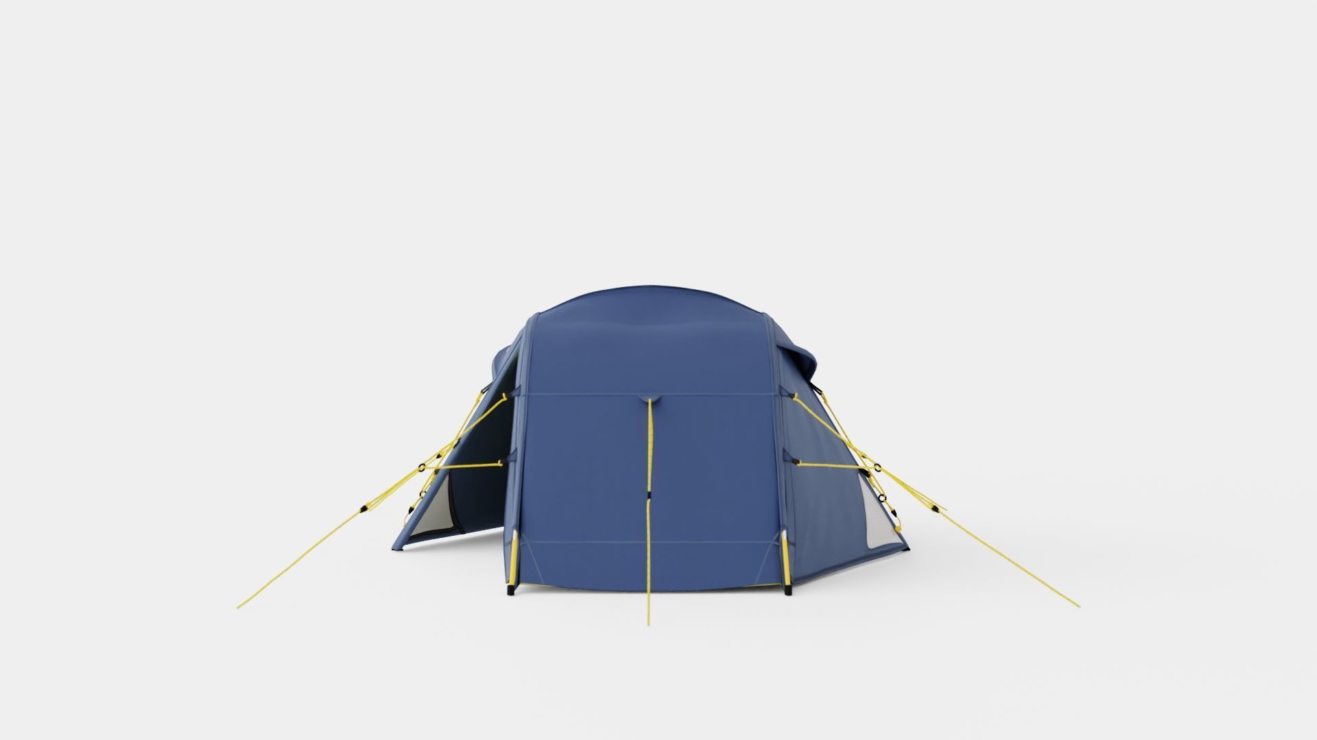 Camping Tent Low-poly 3D model_2