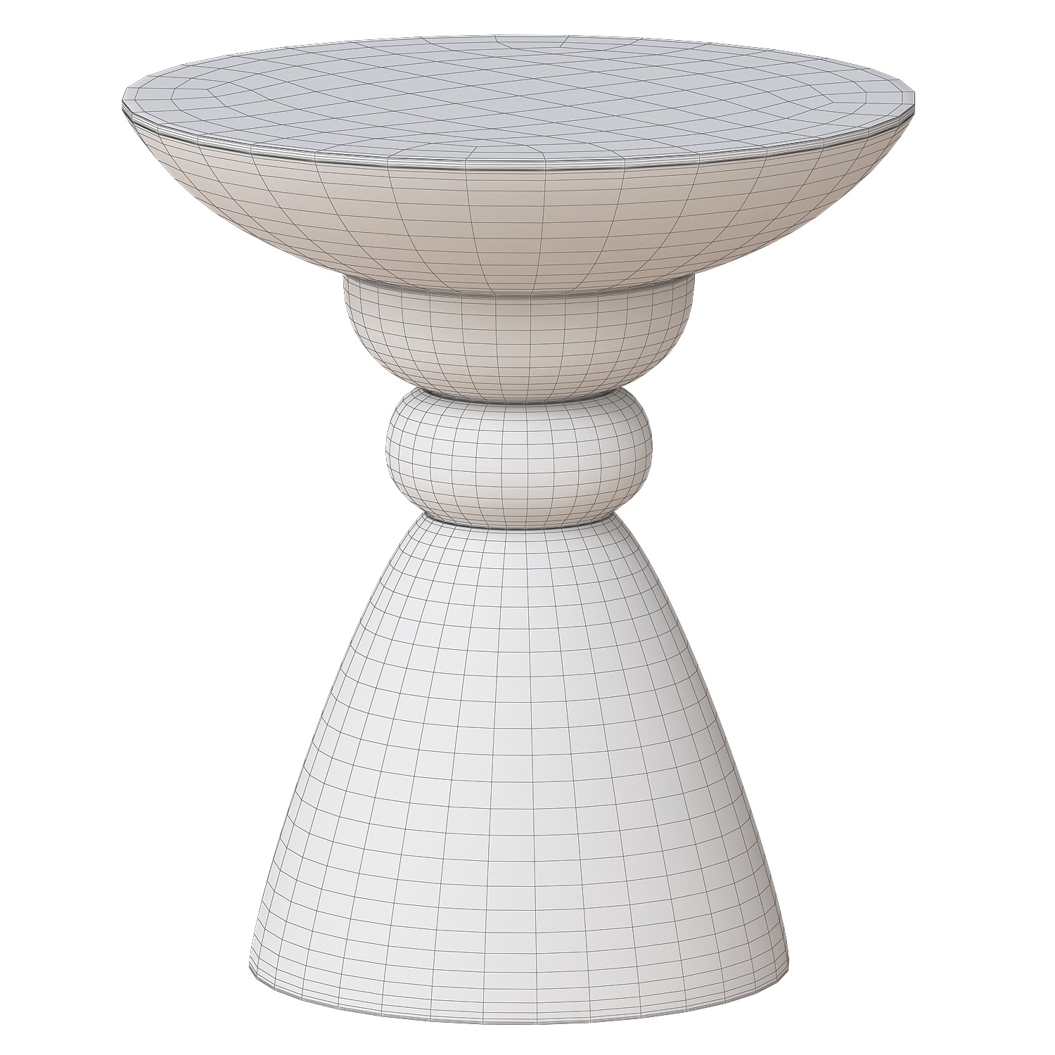 Side table 3D model_1