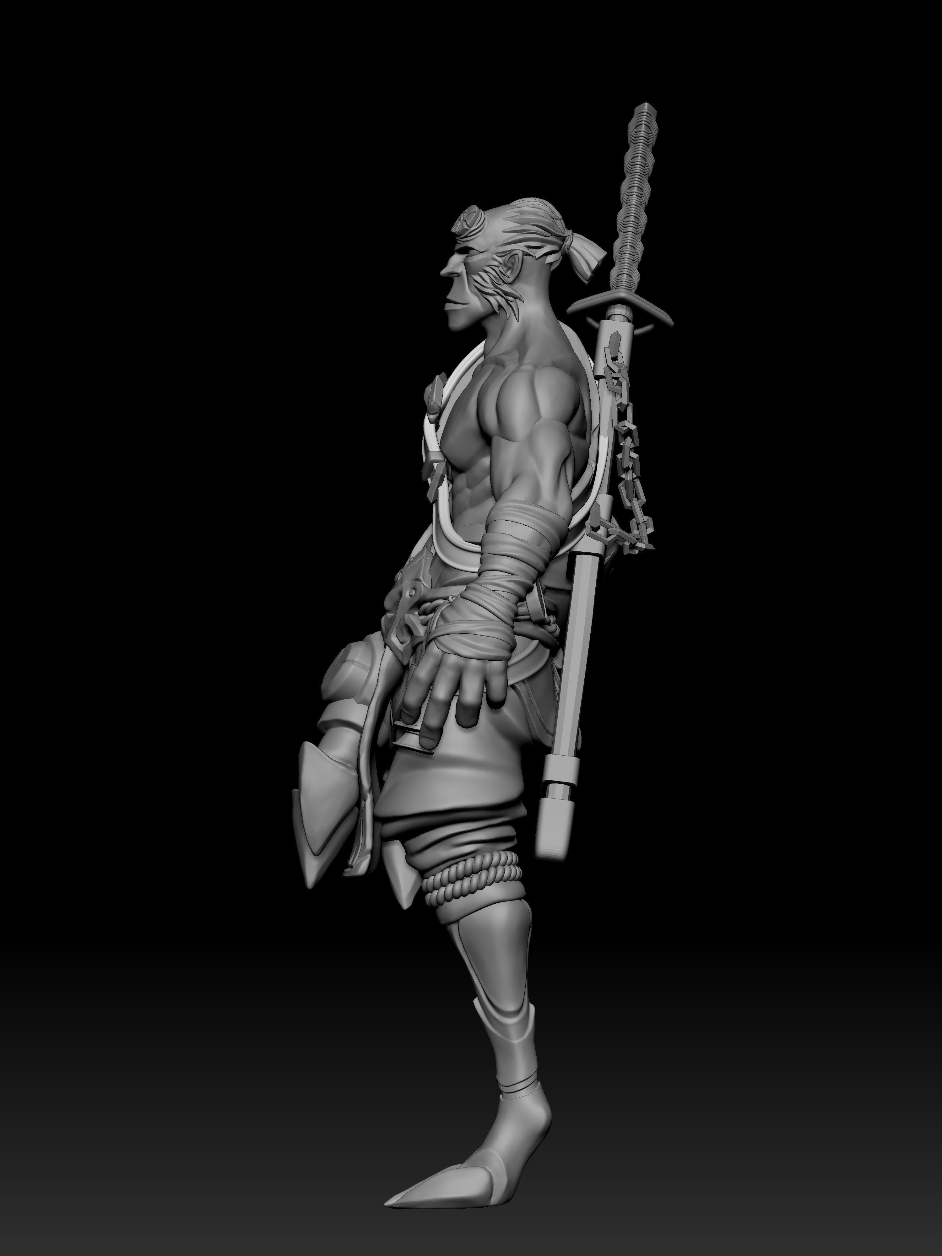 Hellboy 010 3D print model_3