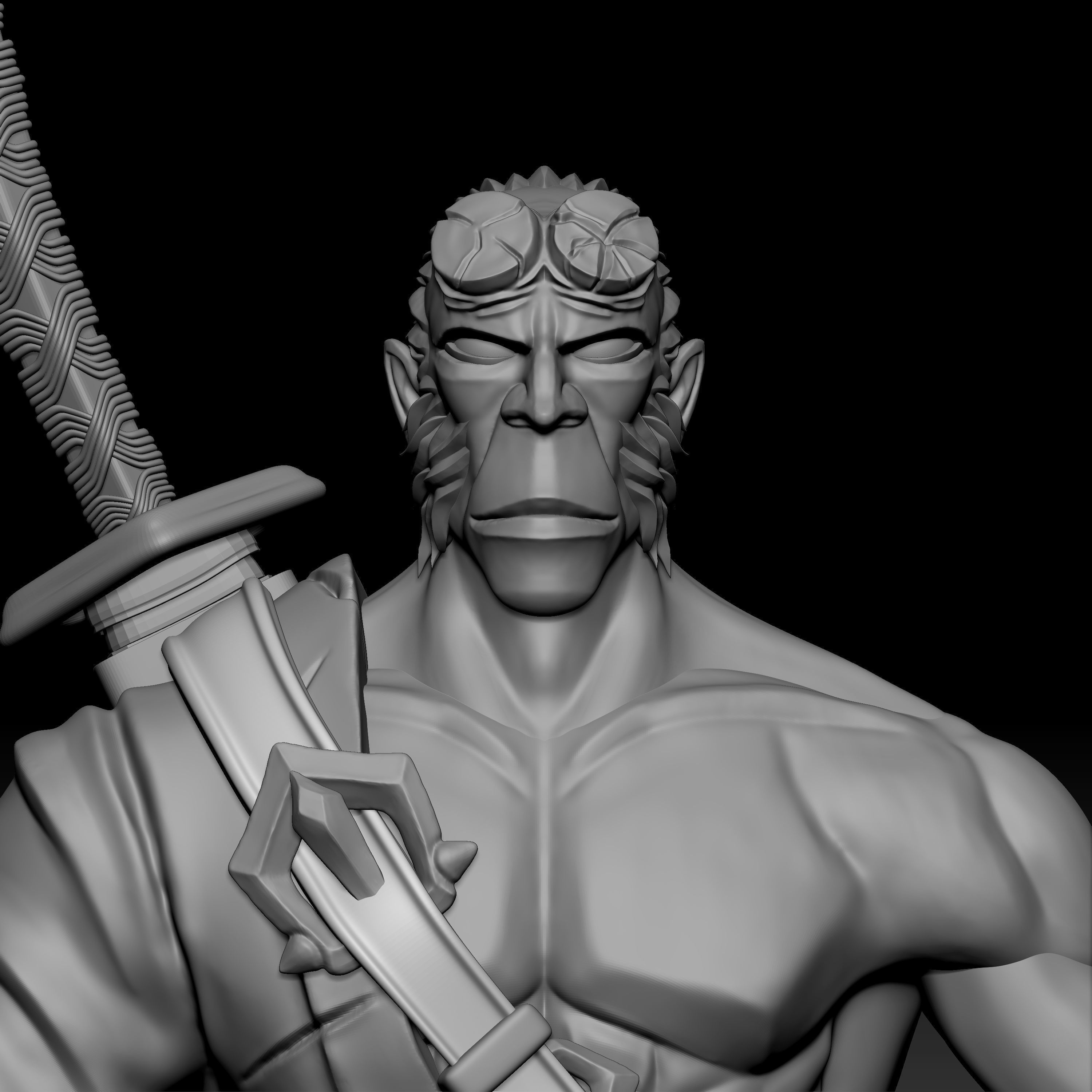 Hellboy 010 3D print model_7