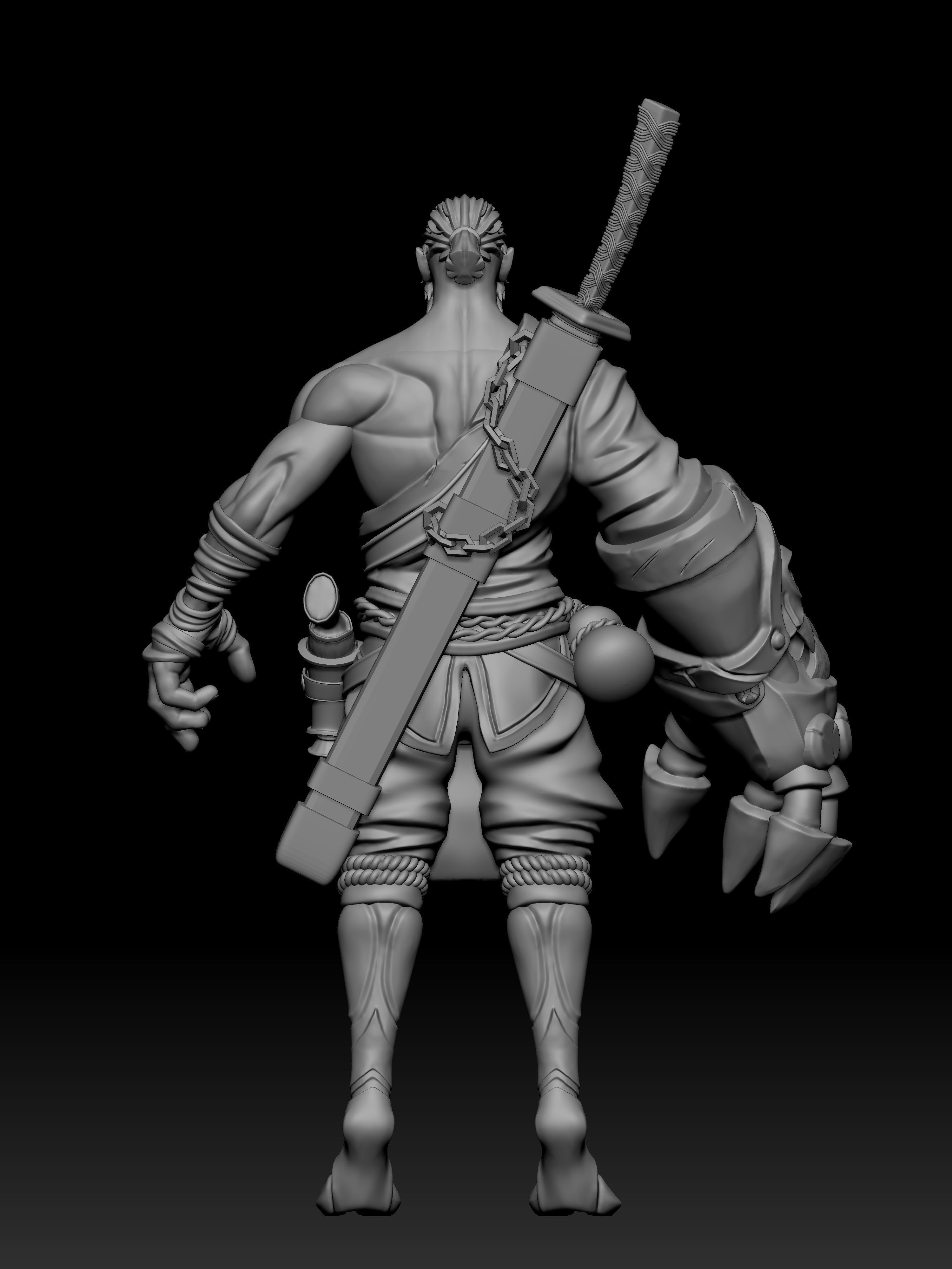 Hellboy 010 3D print model_2