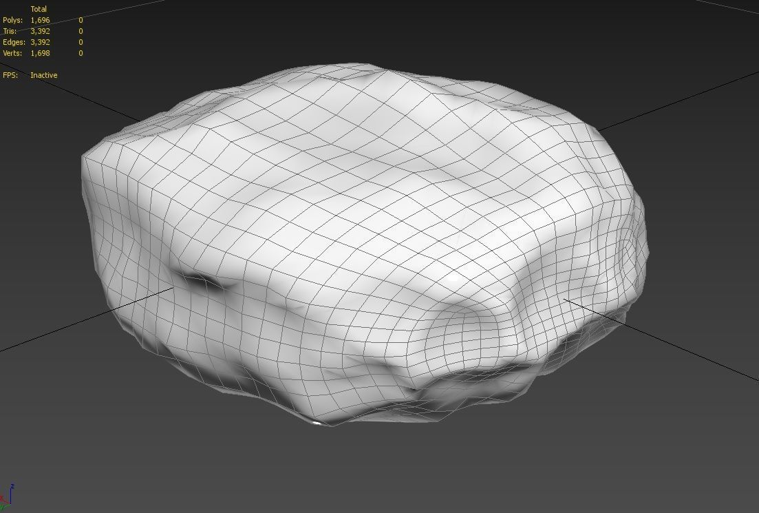 Rock  Model 17 Low-poly 3D model_10