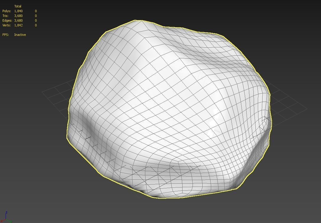 Rock  Model 18 Low-poly 3D model_10