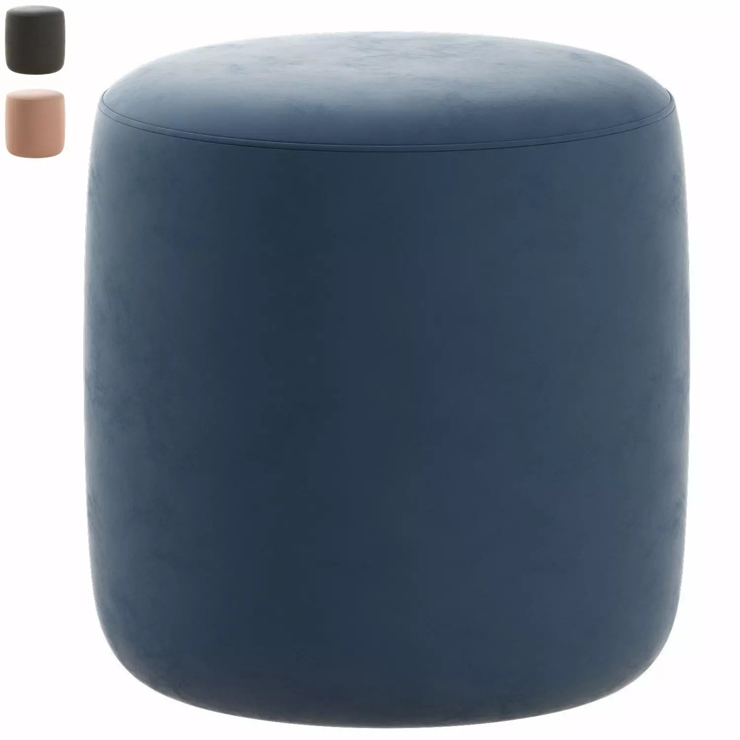 Pouf Ottoman 3D model_0