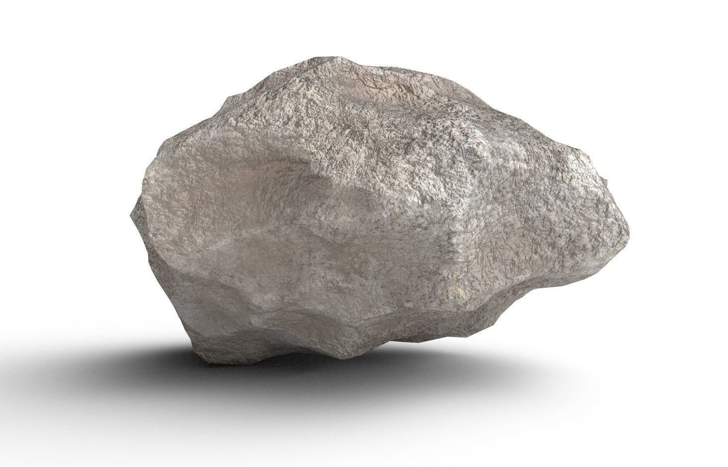 Rock  Model 19 Low-poly 3D model_1