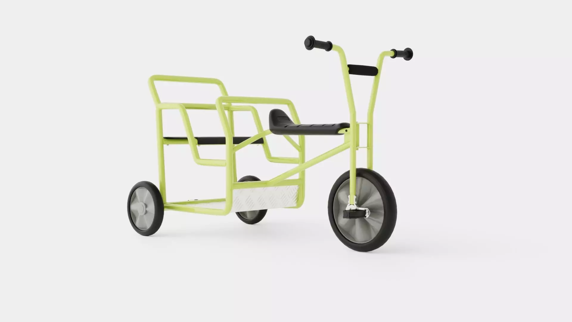 Tricycle Low-poly 3D model_0