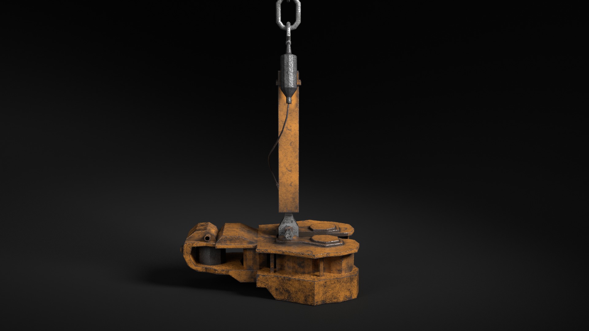 Ticks  Low-poly 3D model_2