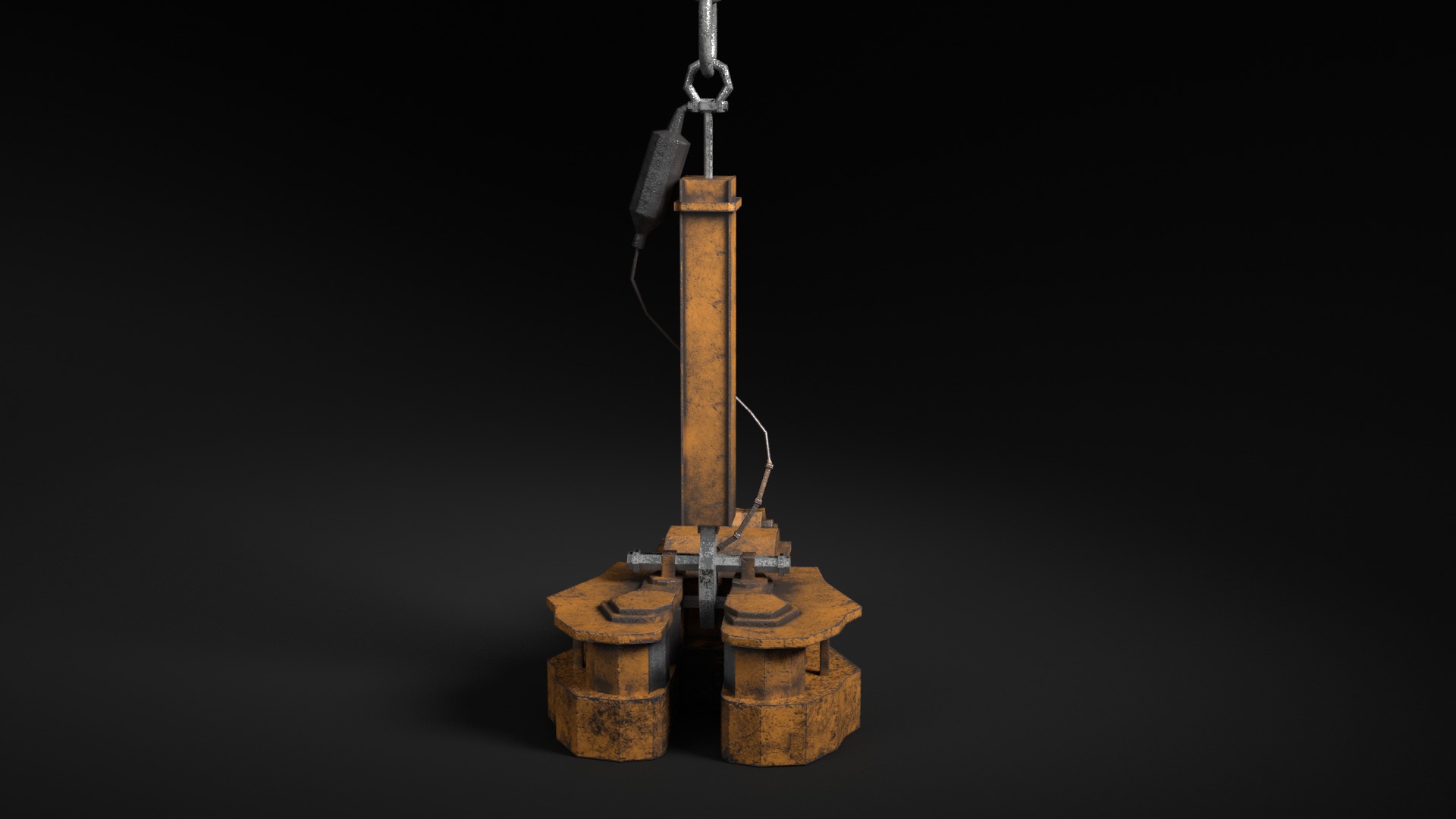 Ticks  Low-poly 3D model_5