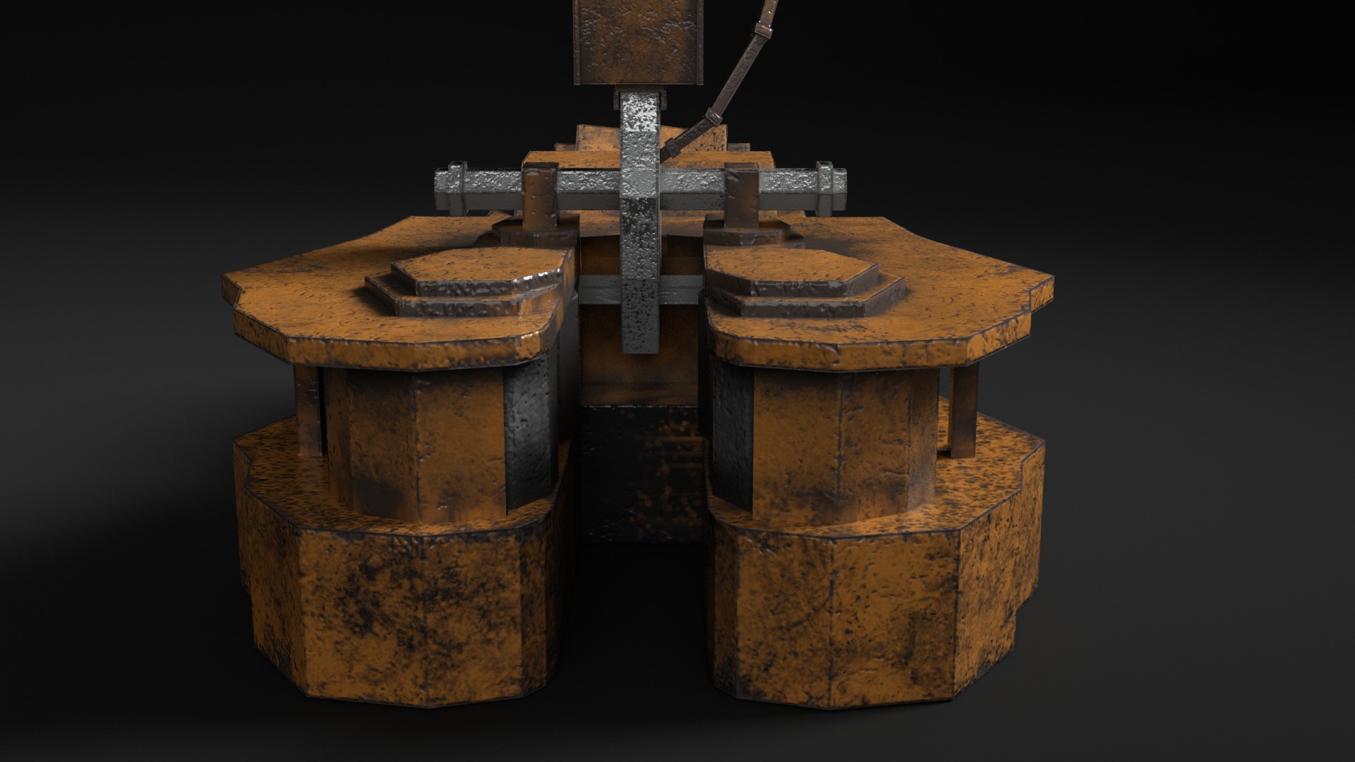 Ticks  Low-poly 3D model_9