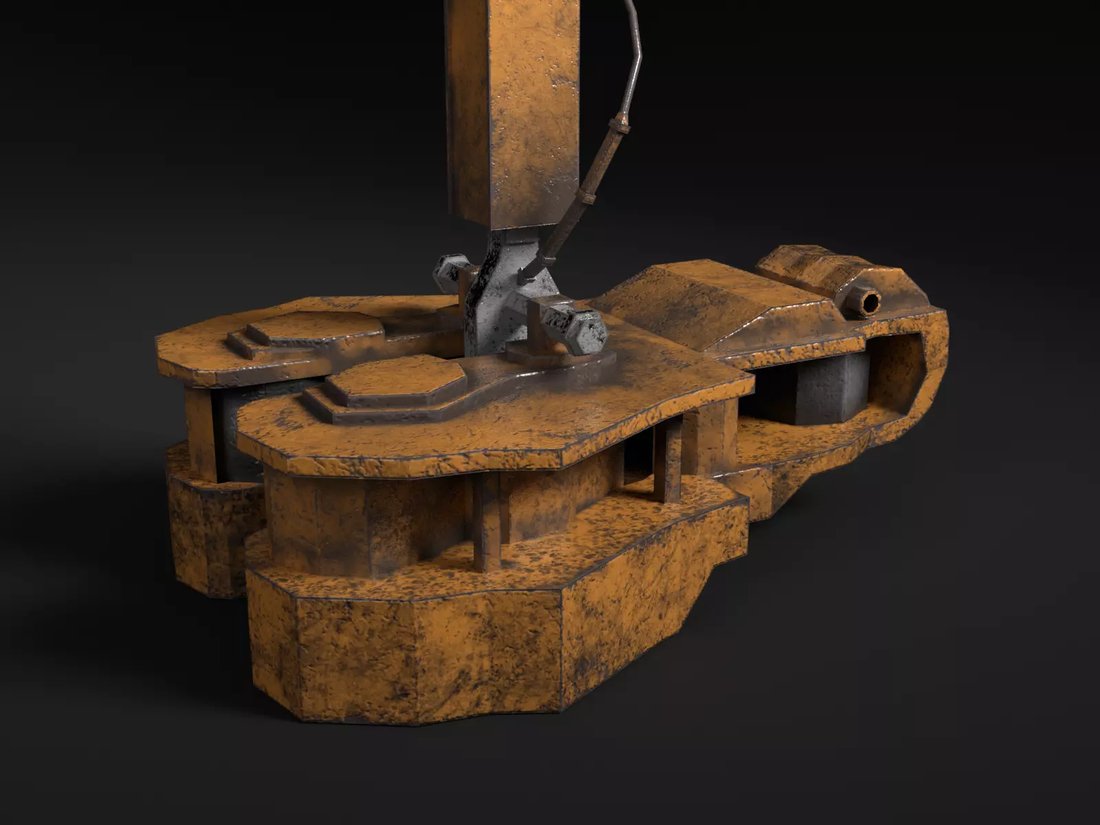 Ticks  Low-poly 3D model_0