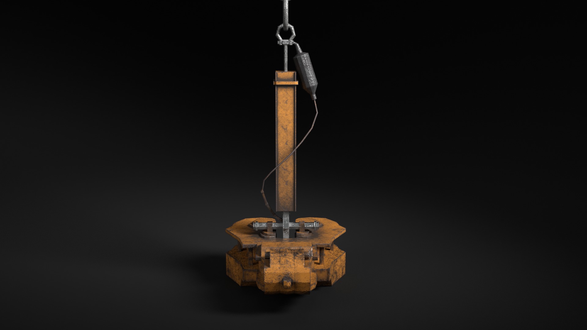 Ticks  Low-poly 3D model_3