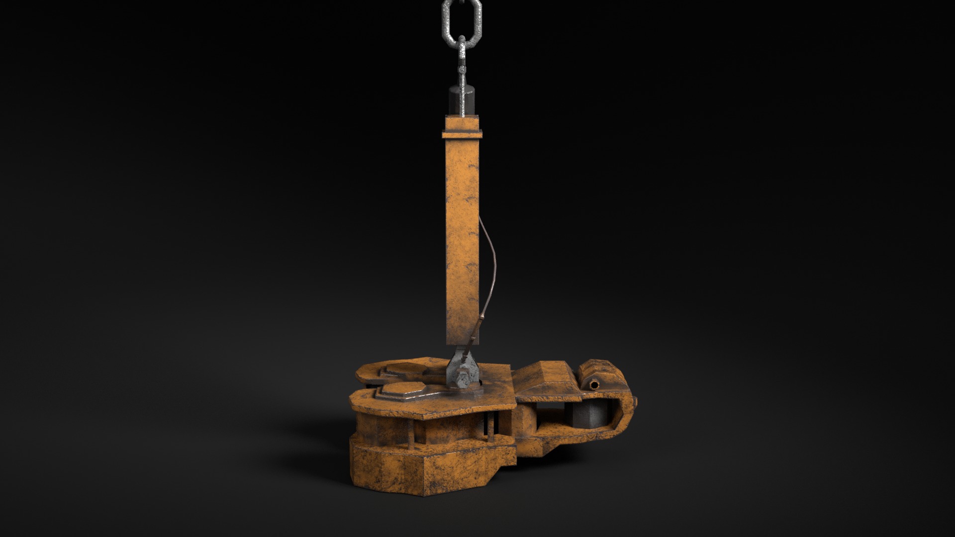 Ticks  Low-poly 3D model_1