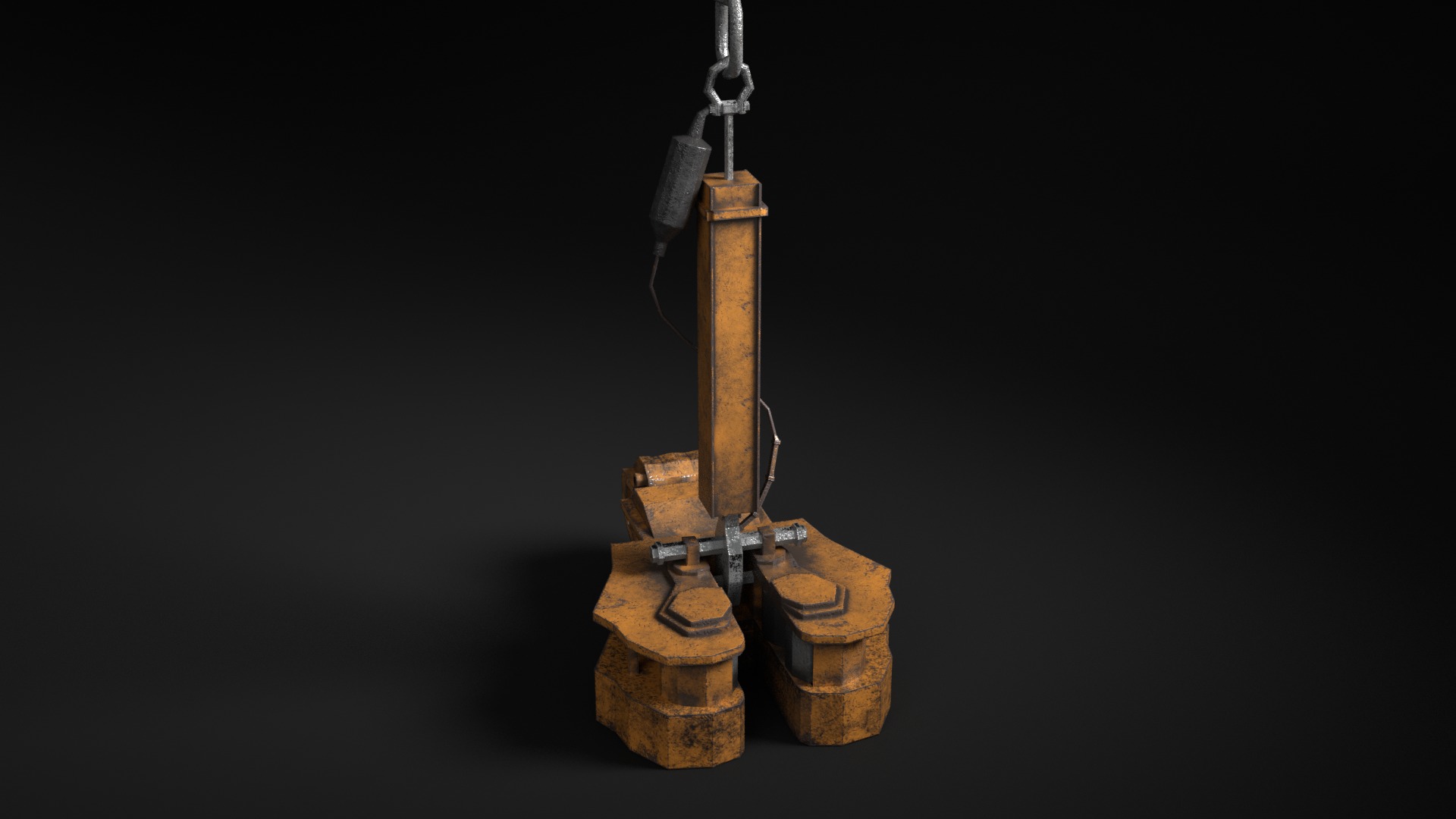 Ticks  Low-poly 3D model_6