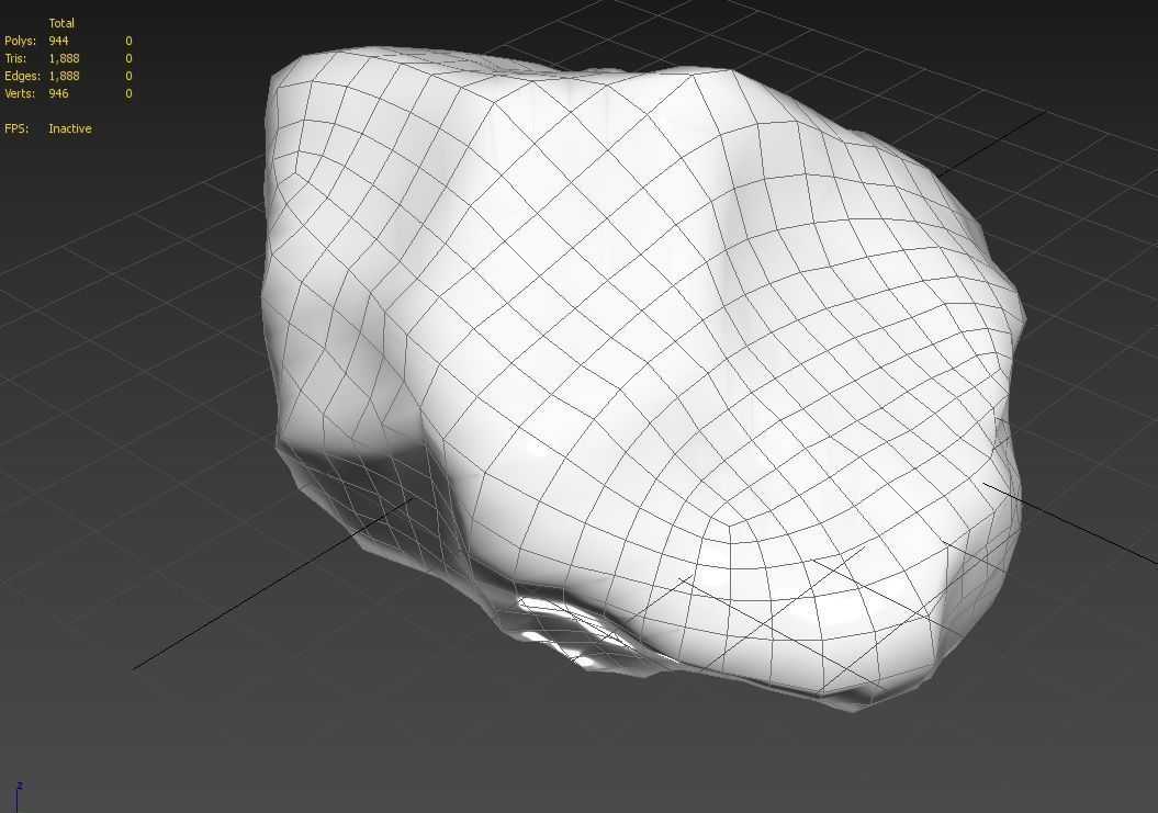 Rock Model 24 Low-poly 3D model_10