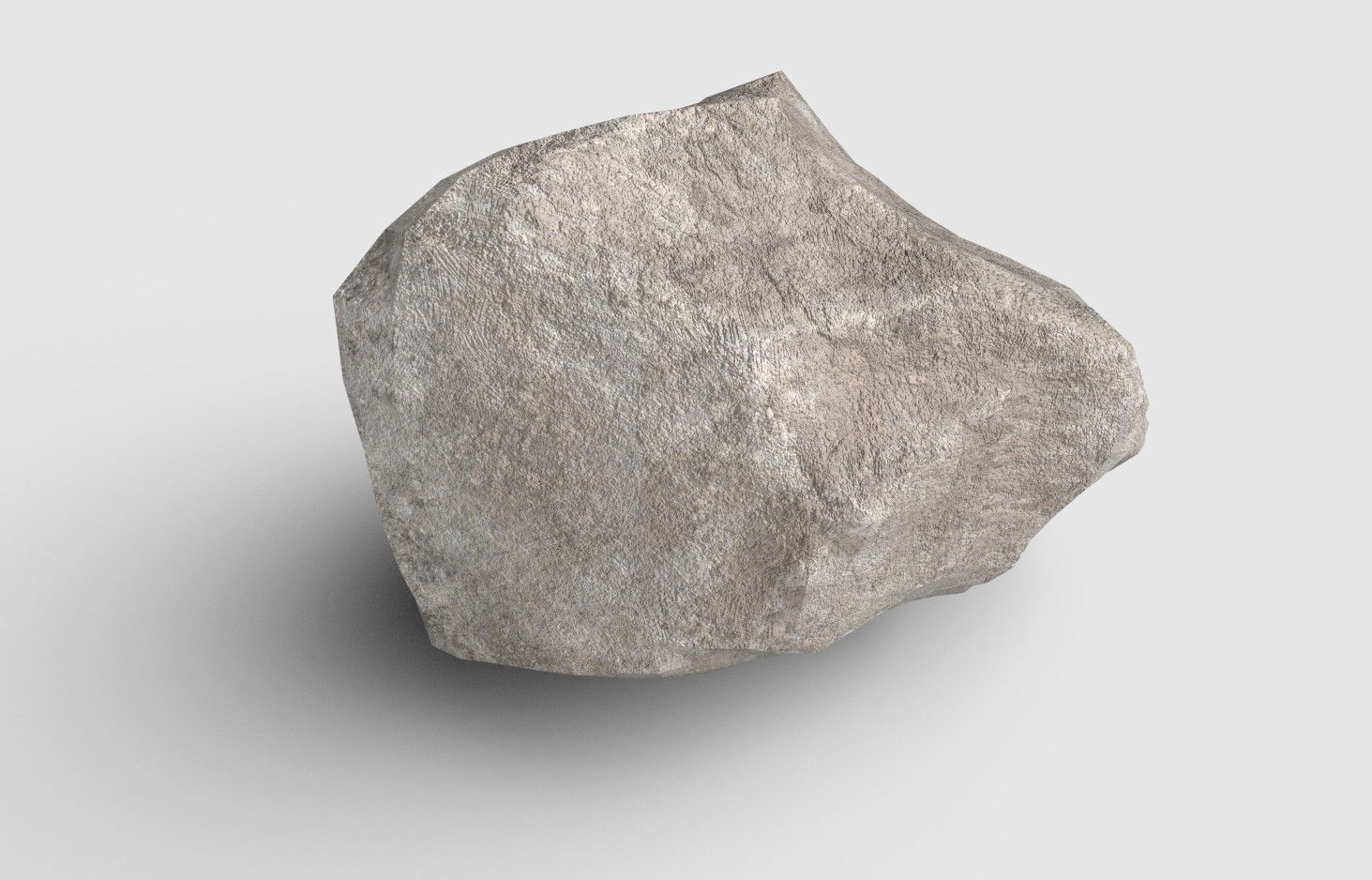 Rock Model 24 Low-poly 3D model_4