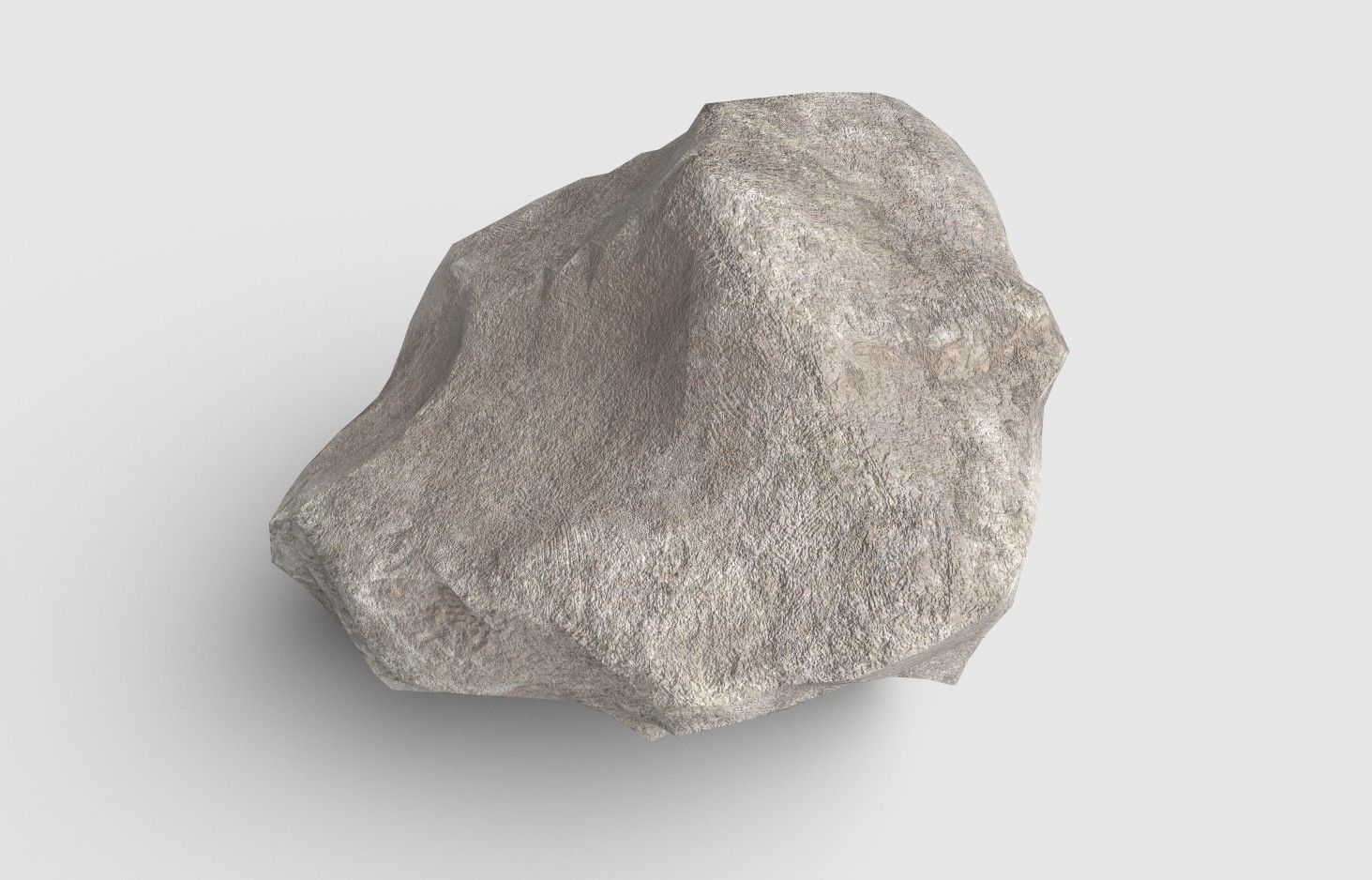 Rock Model 24 Low-poly 3D model_9