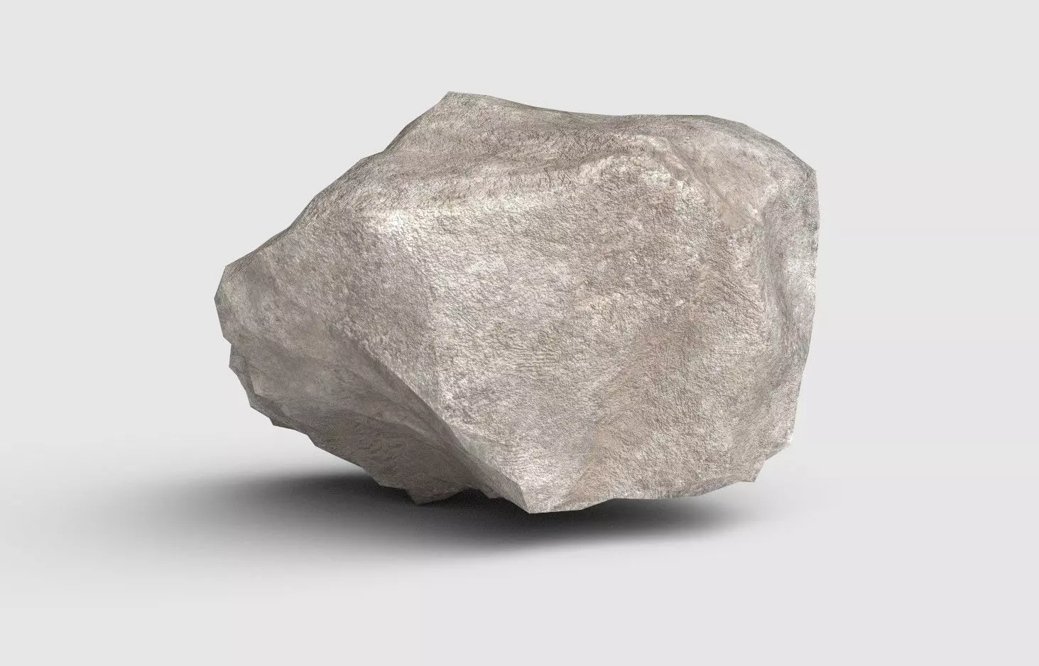 Rock Model 24 Low-poly 3D model_0