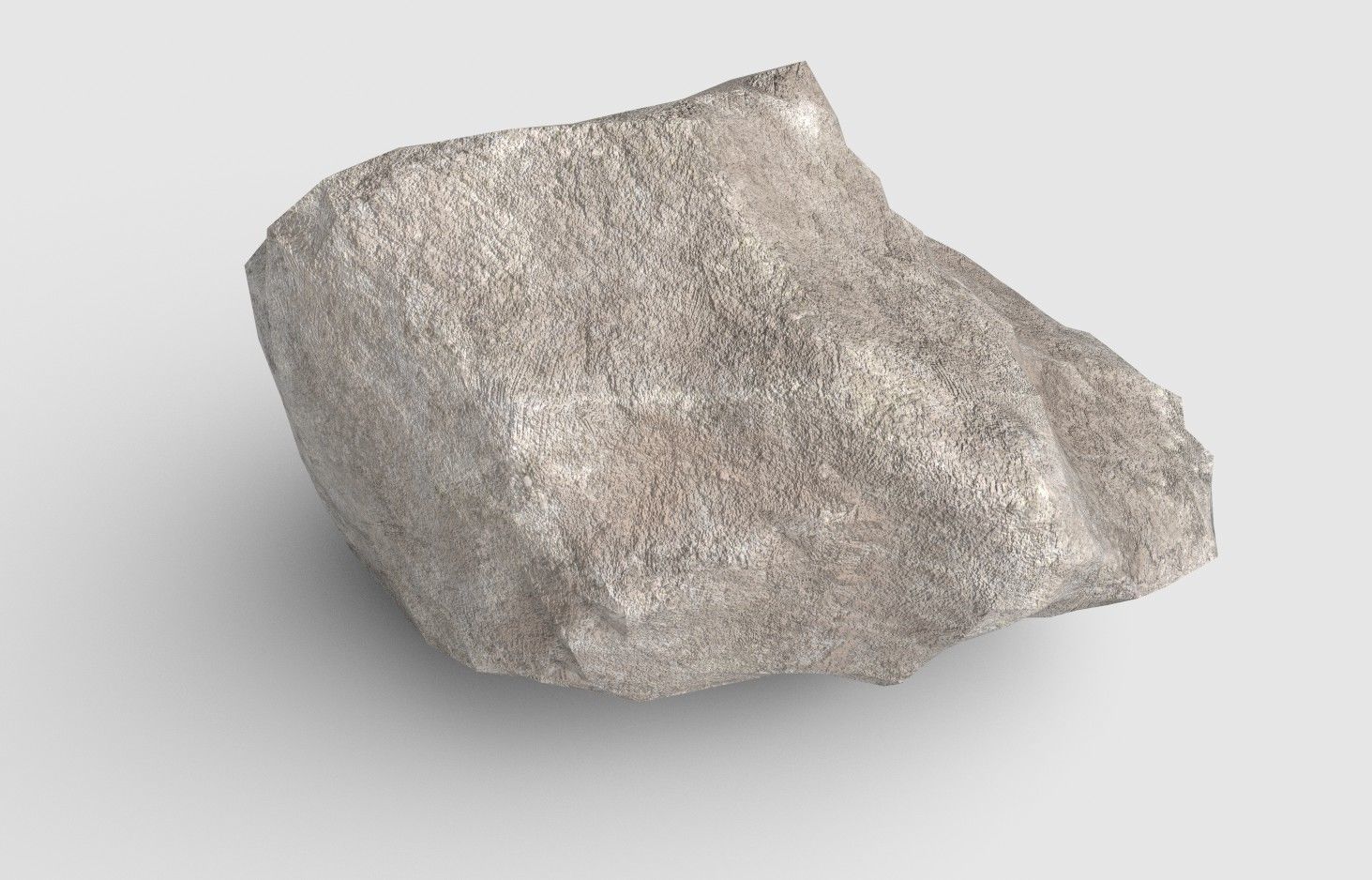 Rock Model 24 Low-poly 3D model_5