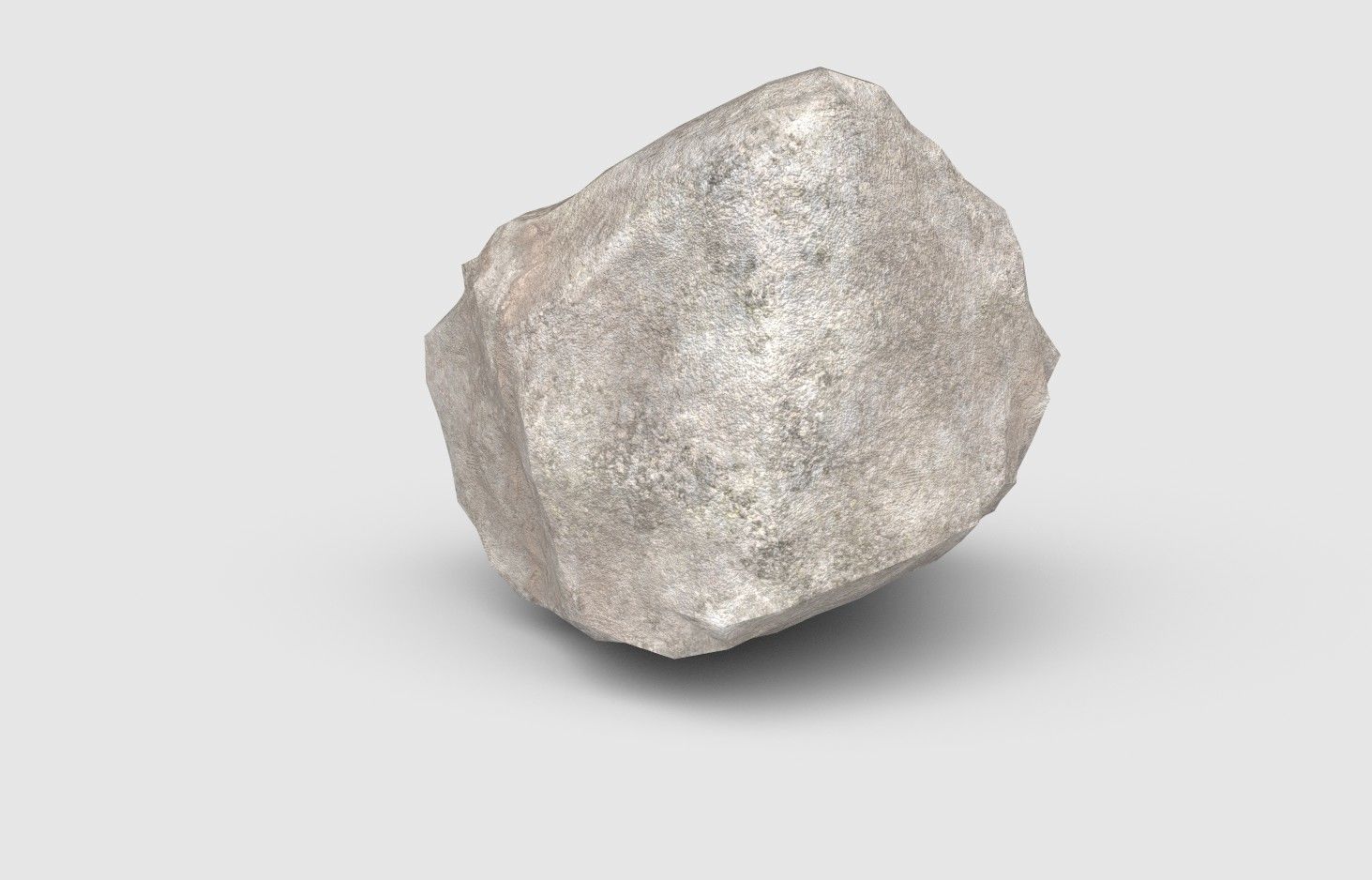 Rock Model 24 Low-poly 3D model_2