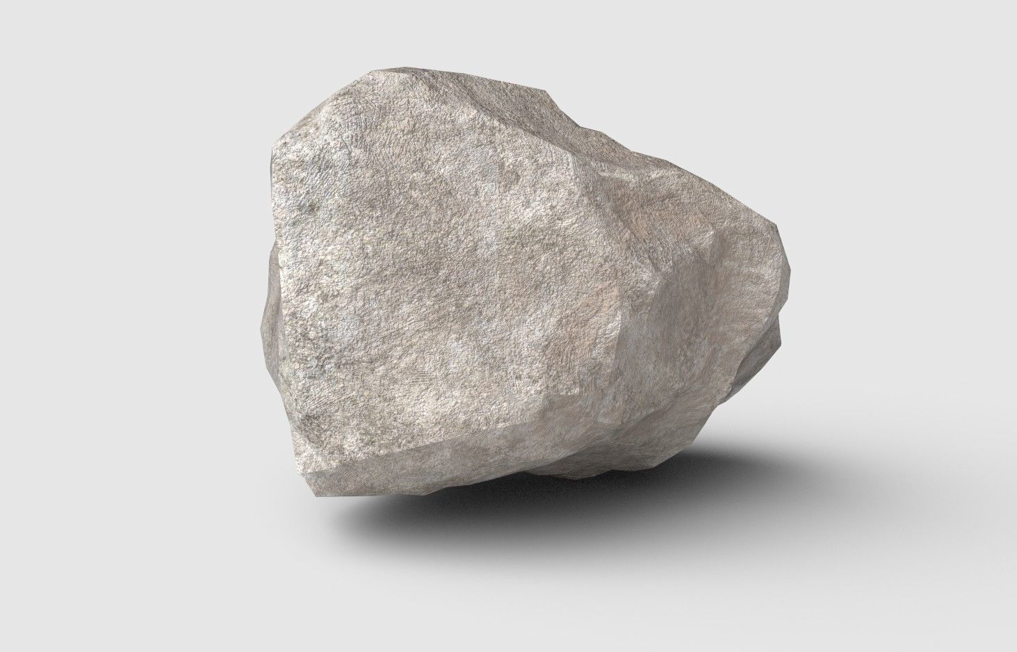 Rock Model 24 Low-poly 3D model_3