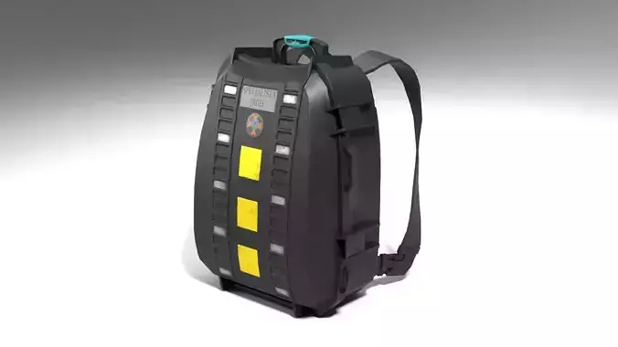 Backpack JRGH Low-poly 3D model