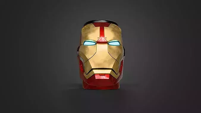 1 1 iron man mark 3 lager toys helmet custom MK1 Nikko Industries Bluetooth speaker base 1 I 3D Printed Iron Man